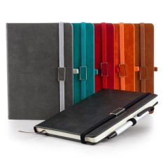 Caderno de anotações com elástico Personalizado