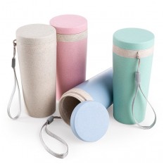 Copo térmico de fibra de bambu Personalizado