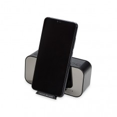 Caixa de Som Bluetooth com relógio personalizada