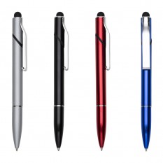Caneta Metal Base Celular e Touch Personalizada