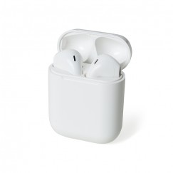 Fone de Ouvido Bluetooth Touch com Case Carregador Brilhante Personalizado