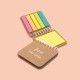 Bloco de anotações com post-it personalizados