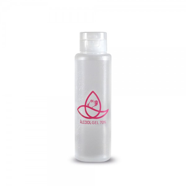 Álcool Gel 70% antisséptico 100ml Personalizado