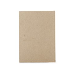 Bloco de Anotações em Kraft com Porta Caneta com Logo para Brindes