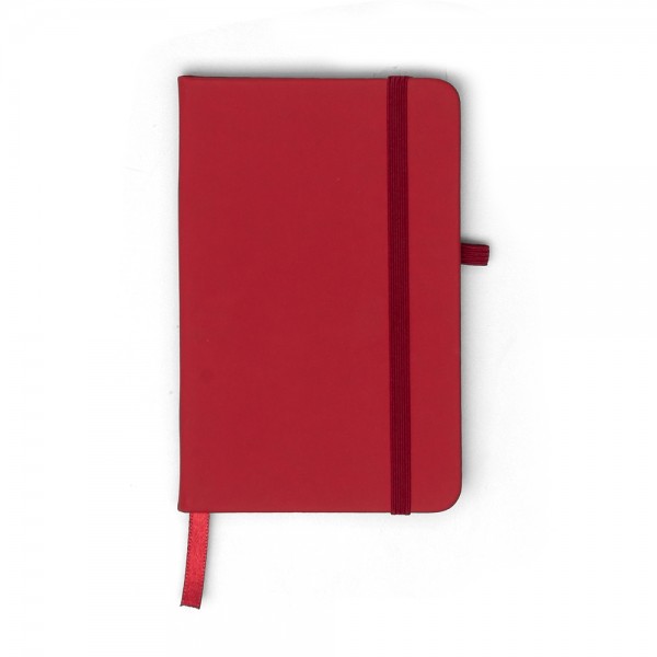 Caderno Tipo Moleskine com Porta Caneta Personalizada