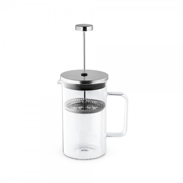 Cafeteira em Vidro e Aço Inox para Brinde