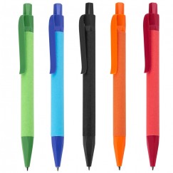 Caneta Ecológica de Papel Personalizada para Brinde