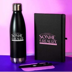 Kit Caderno Com Acessórios para Brindes