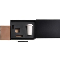 Kit Caderno e Copo c/Tampa Personalizado 