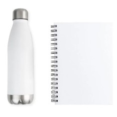 Kit Garrafa E Caderno Personalizado 