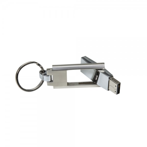 Pen Drive Chaveiro Metal 4GB/8GB Personalizado