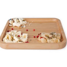 Petisqueira Em Bambu Quadrada para Brindes