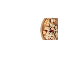 Petisqueira Em Bambu Redonda para Brindes