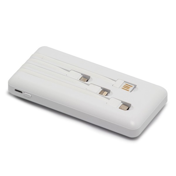 Power Bank 10.000mAh Multissaídas Personalizado com Logotipo